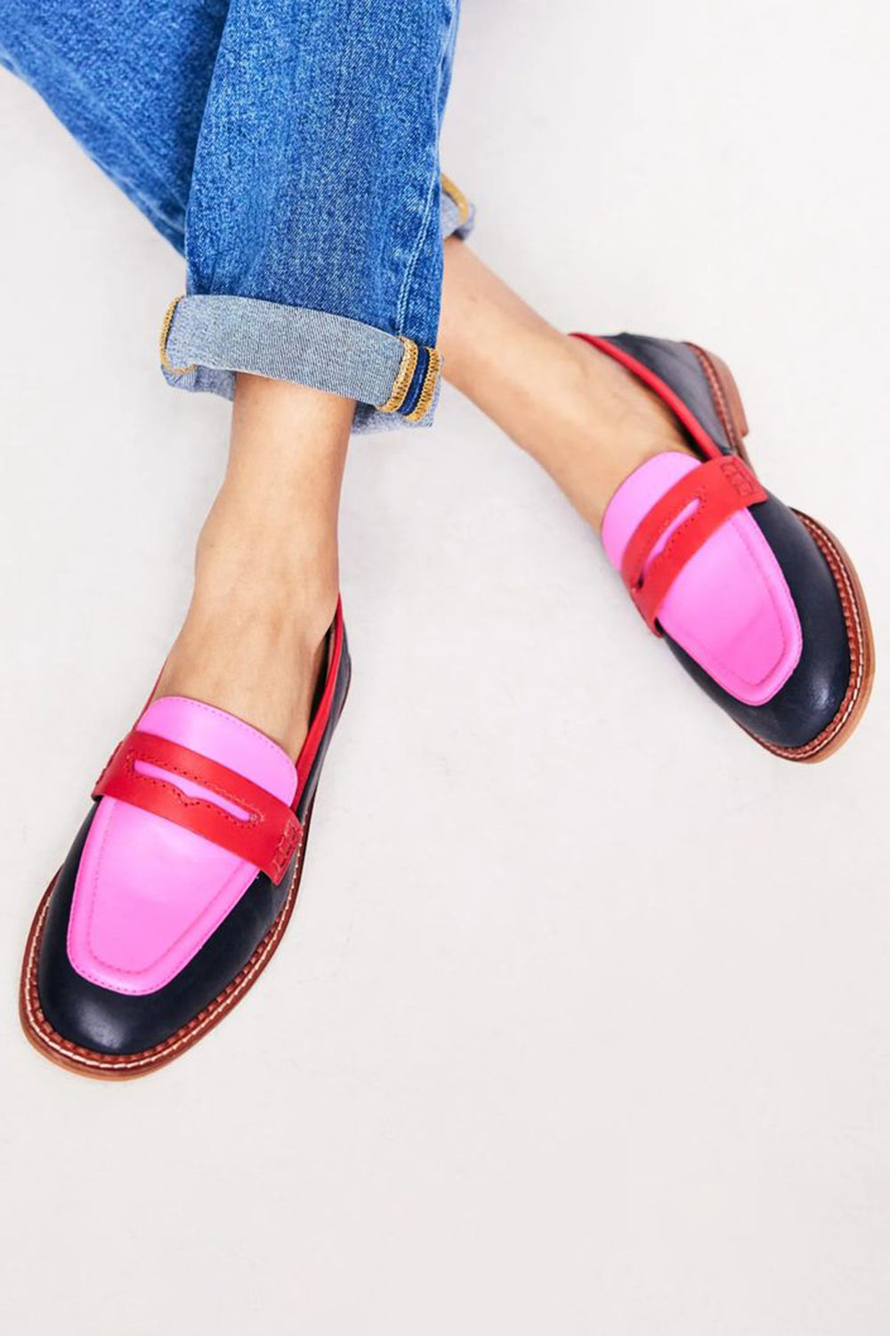 Rosalya™ Colourblock Loafers