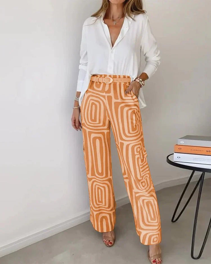 Marivelle™ Patterned Trousers