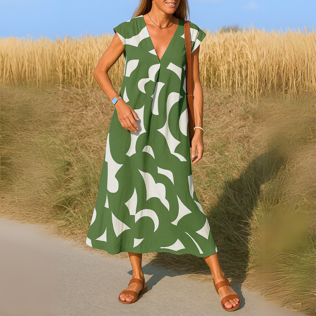 Noella™ Abstract Breeze Dress