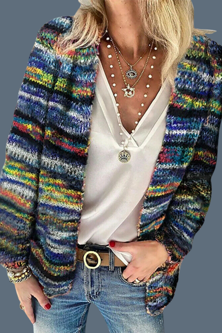 Calvoria™ Striped Cardigan