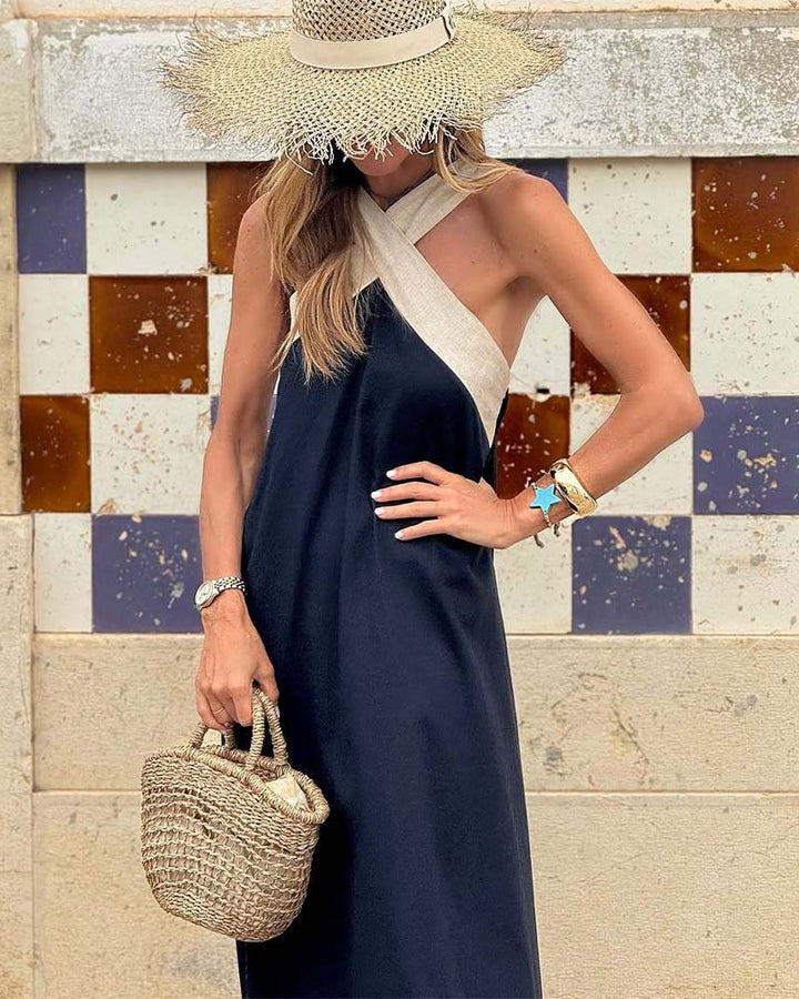Seravina™ Halter Maxi Dress