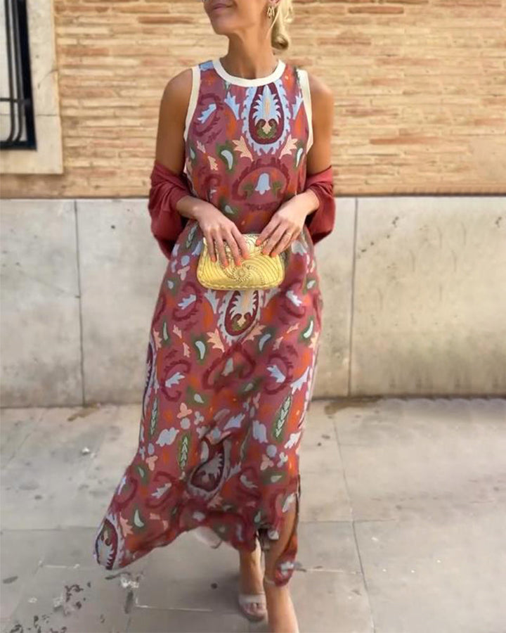 Aurelia™ Boho Maxi Kaftan Set