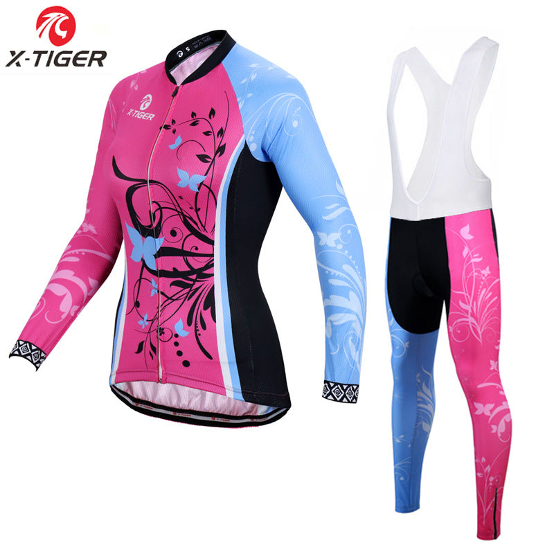 X-Tiger - Women's Long Sleeve Cycling Set