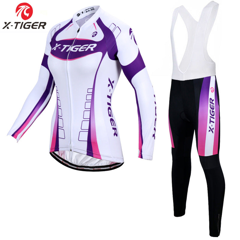 X-Tiger - Women's Long Sleeve Cycling Set