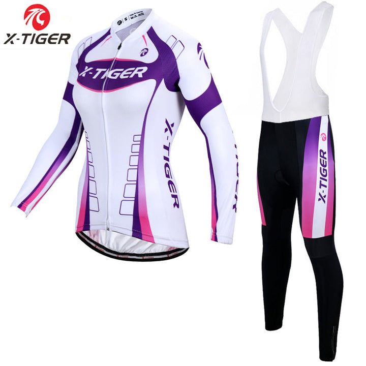 X-Tiger - Women's Long Sleeve Cycling Set