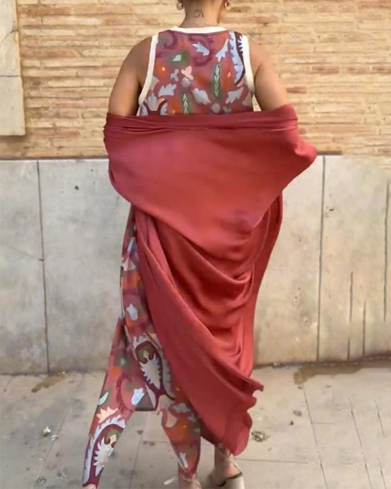 Aurelia™ Boho Maxi Kaftan Set