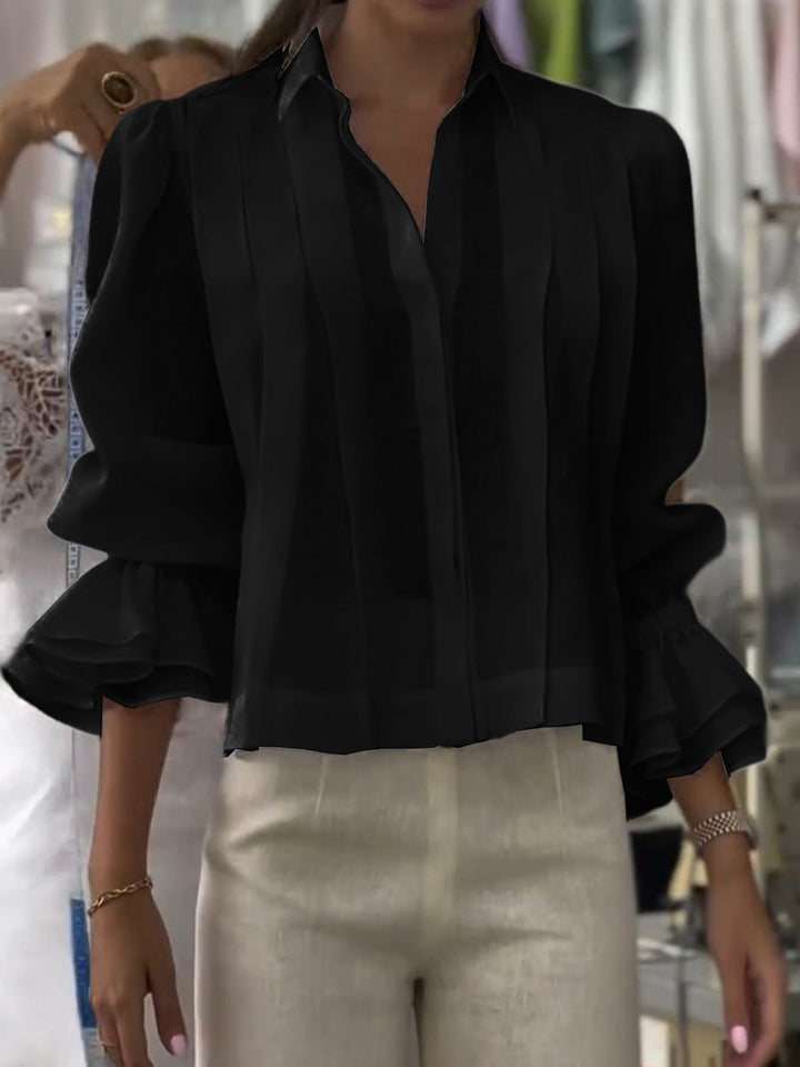 Veyloria™ Pleated Blouse