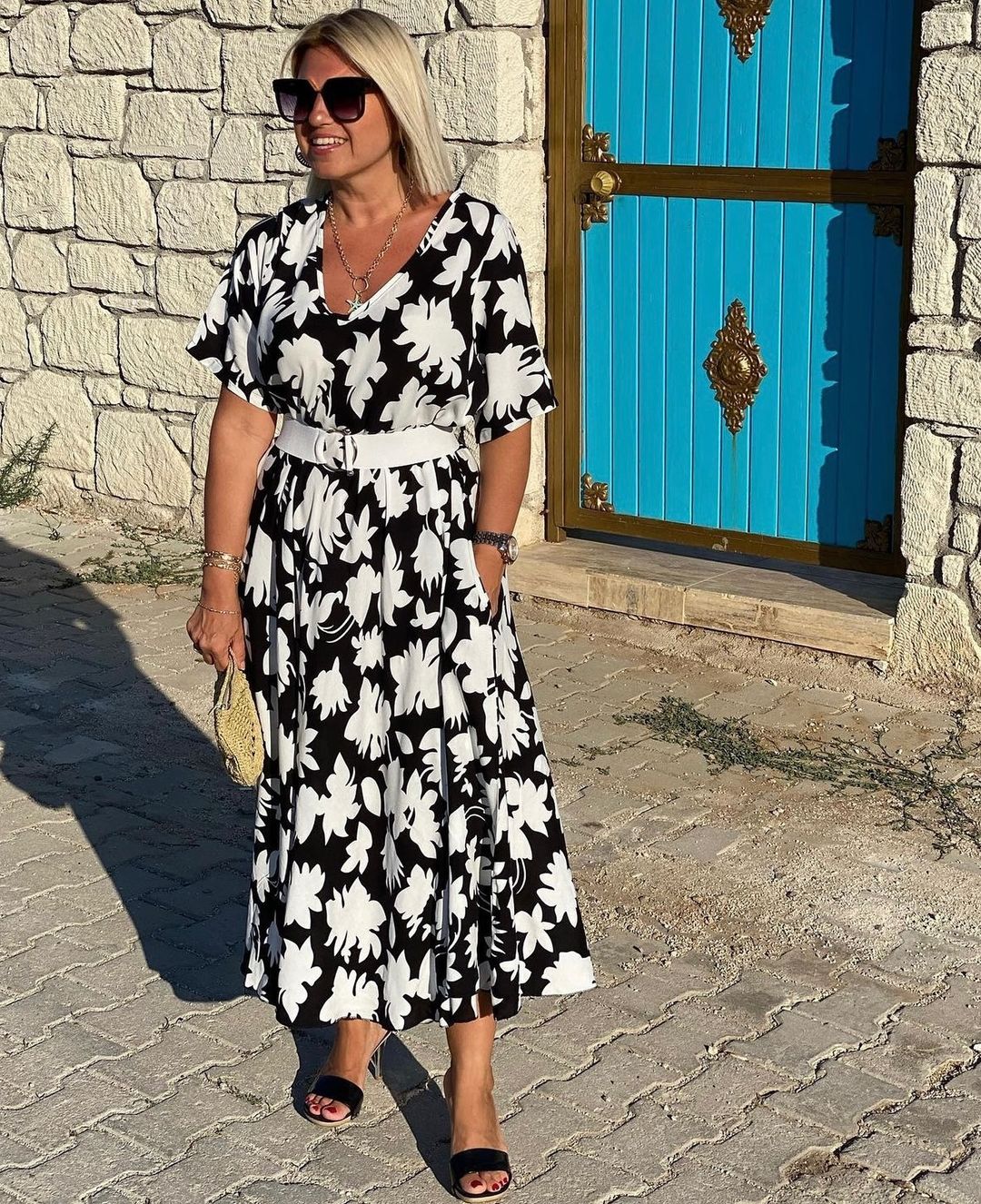 Lunara™ Floral Maxi Dress