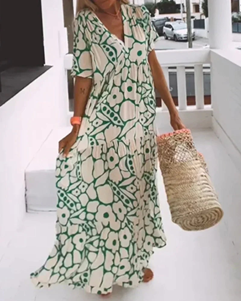 Marielle™ Garden Trail Wrap Dress