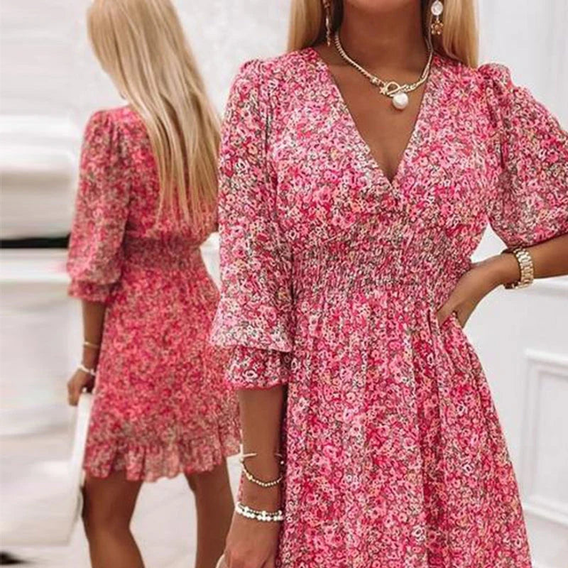 Serenya™ Blossom Breeze Mini Dress