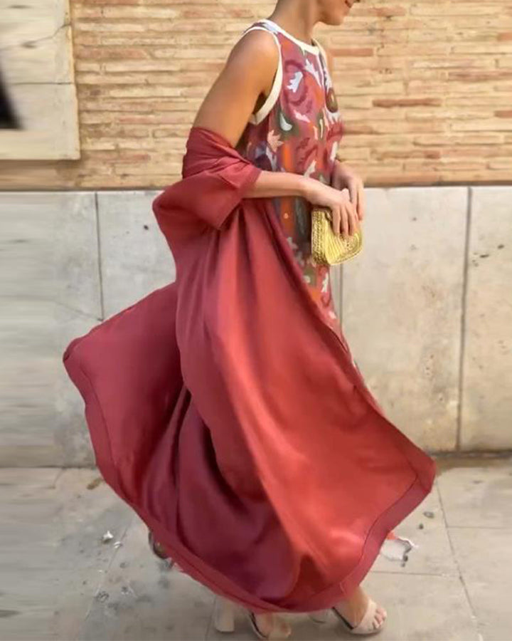 Aurelia™ Boho Maxi Kaftan Set