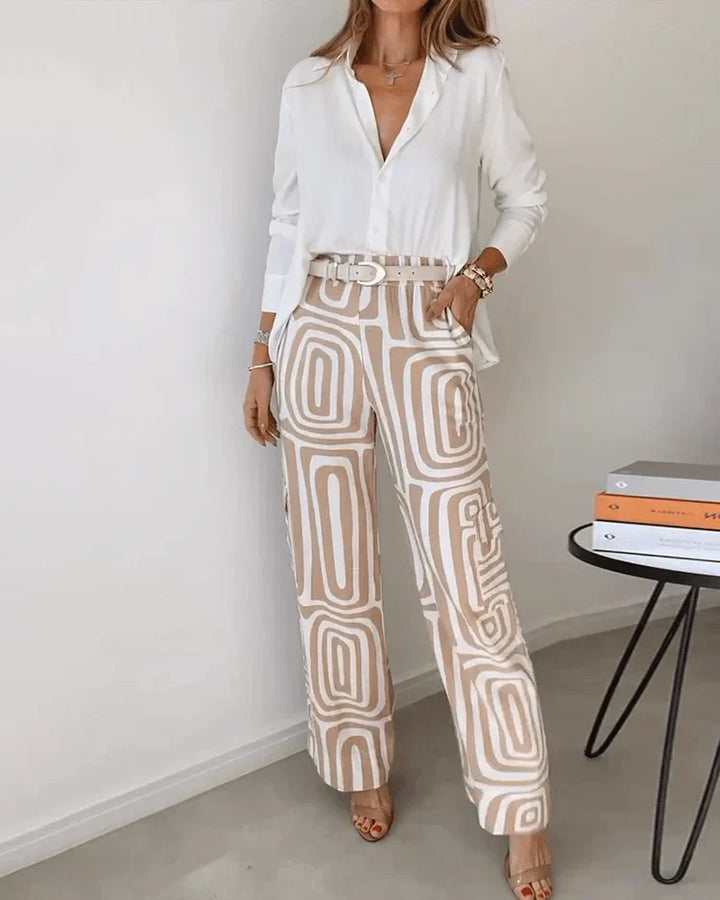 Marivelle™ Patterned Trousers