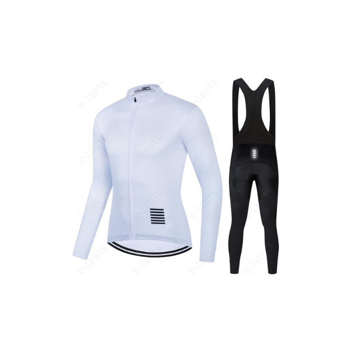Professional long-sleeved cycling clothing set