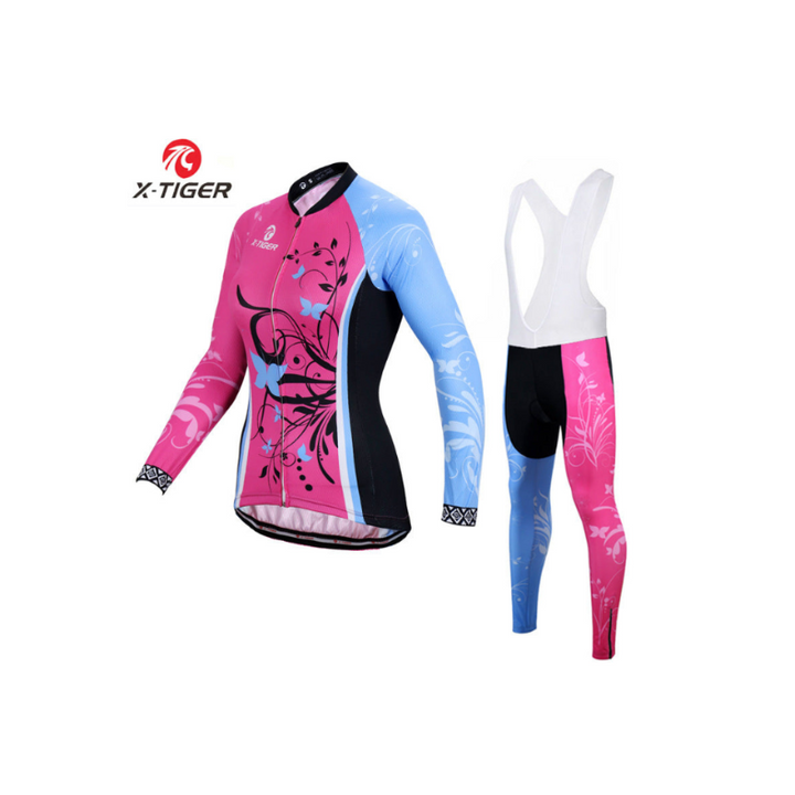 X-Tiger - Women's Long Sleeve Cycling Set