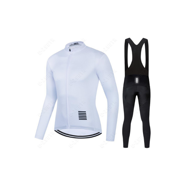 Long-sleeved cycling set