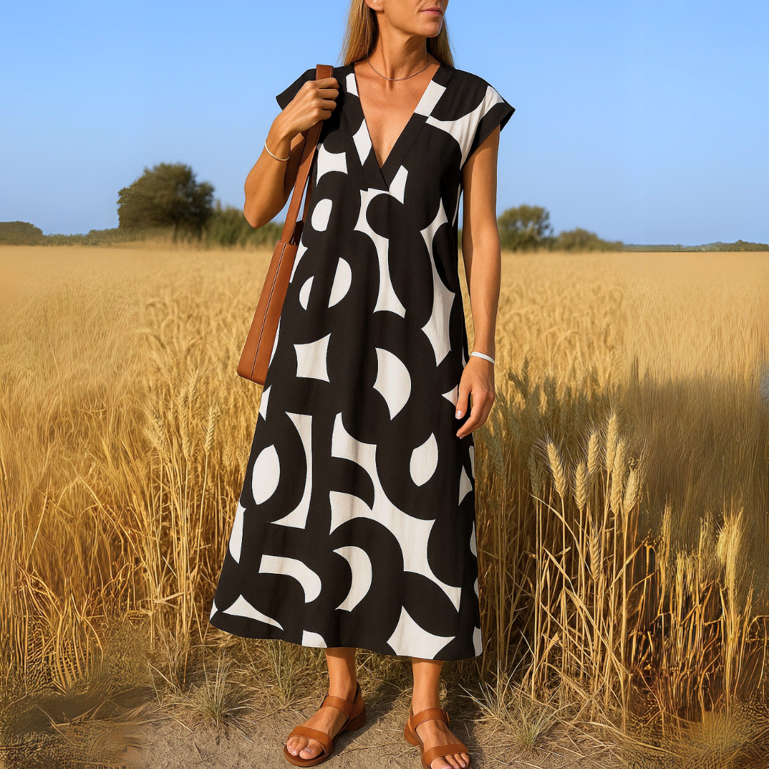 Noella™ Abstract Breeze Dress