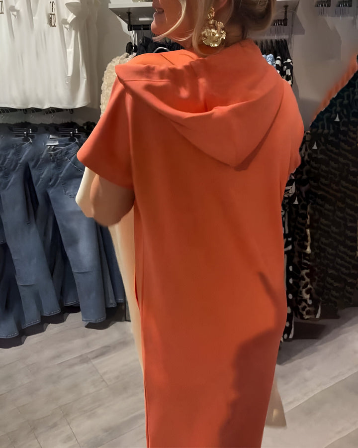 Kayleigh™ Drawstring Hoodie Dress