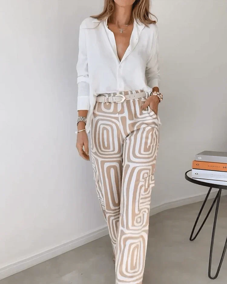Marivelle™ Patterned Trousers
