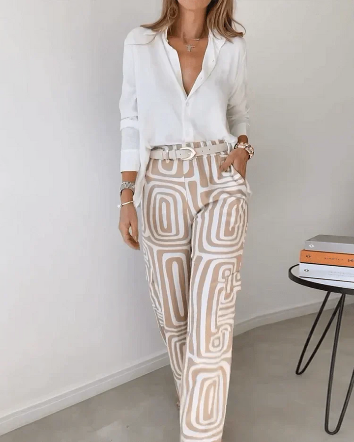 Marivelle™ Patterned Trousers