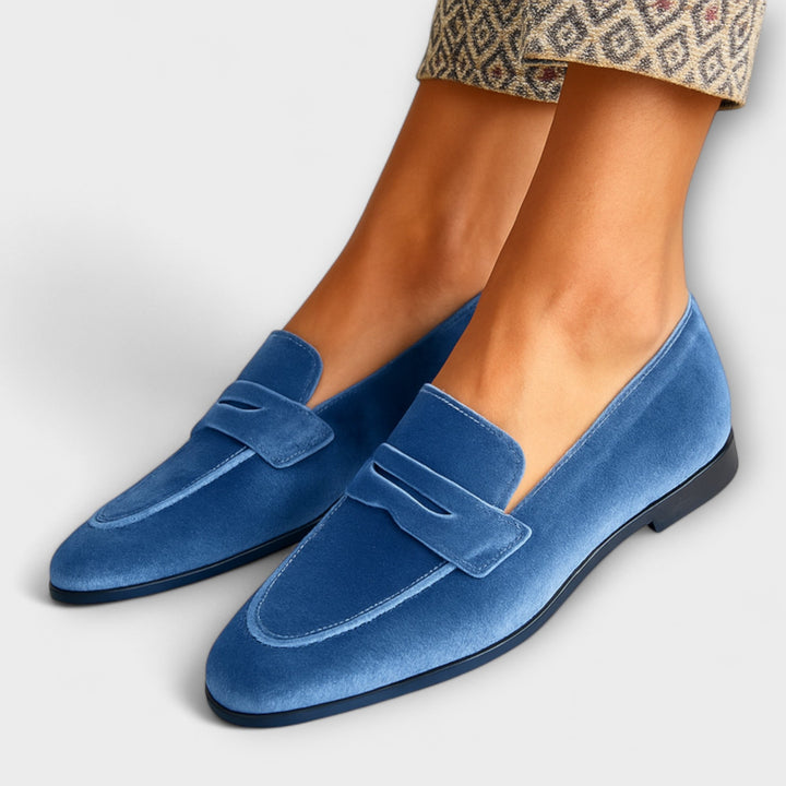 Alverio™ Blue Loafers