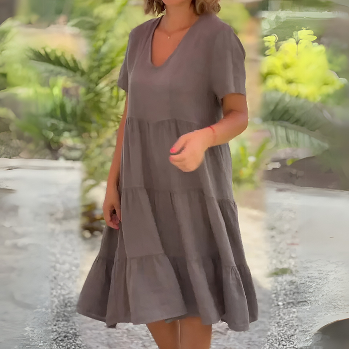 Solyne™ Swing Tiered Dress