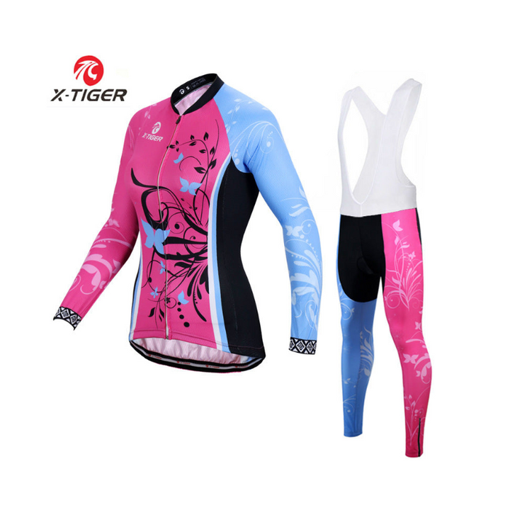 X-Tiger - Women's Long Sleeve Cycling Set