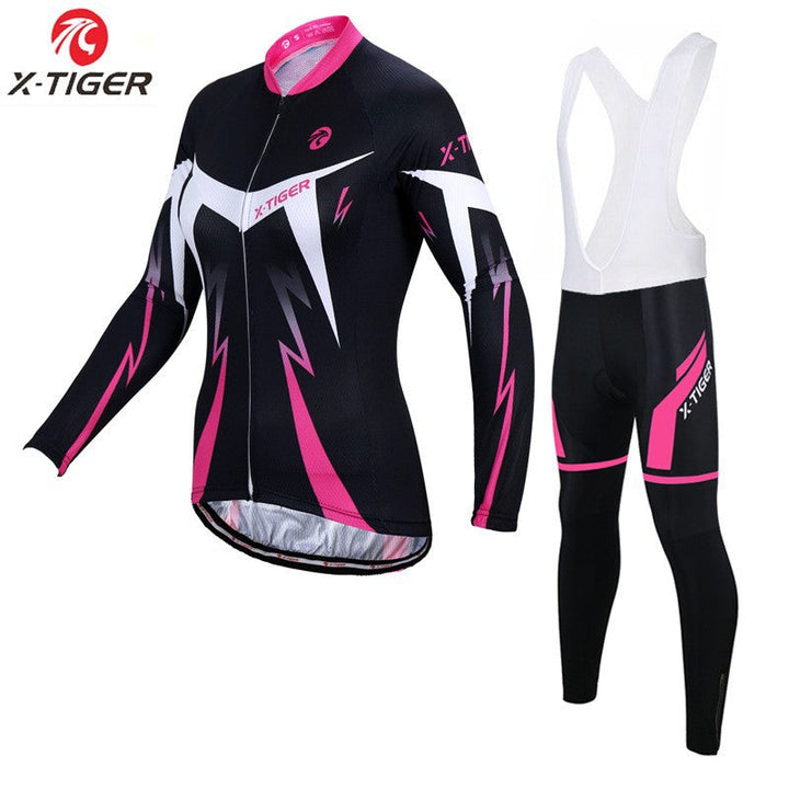 X-Tiger - Women's Long Sleeve Cycling Set
