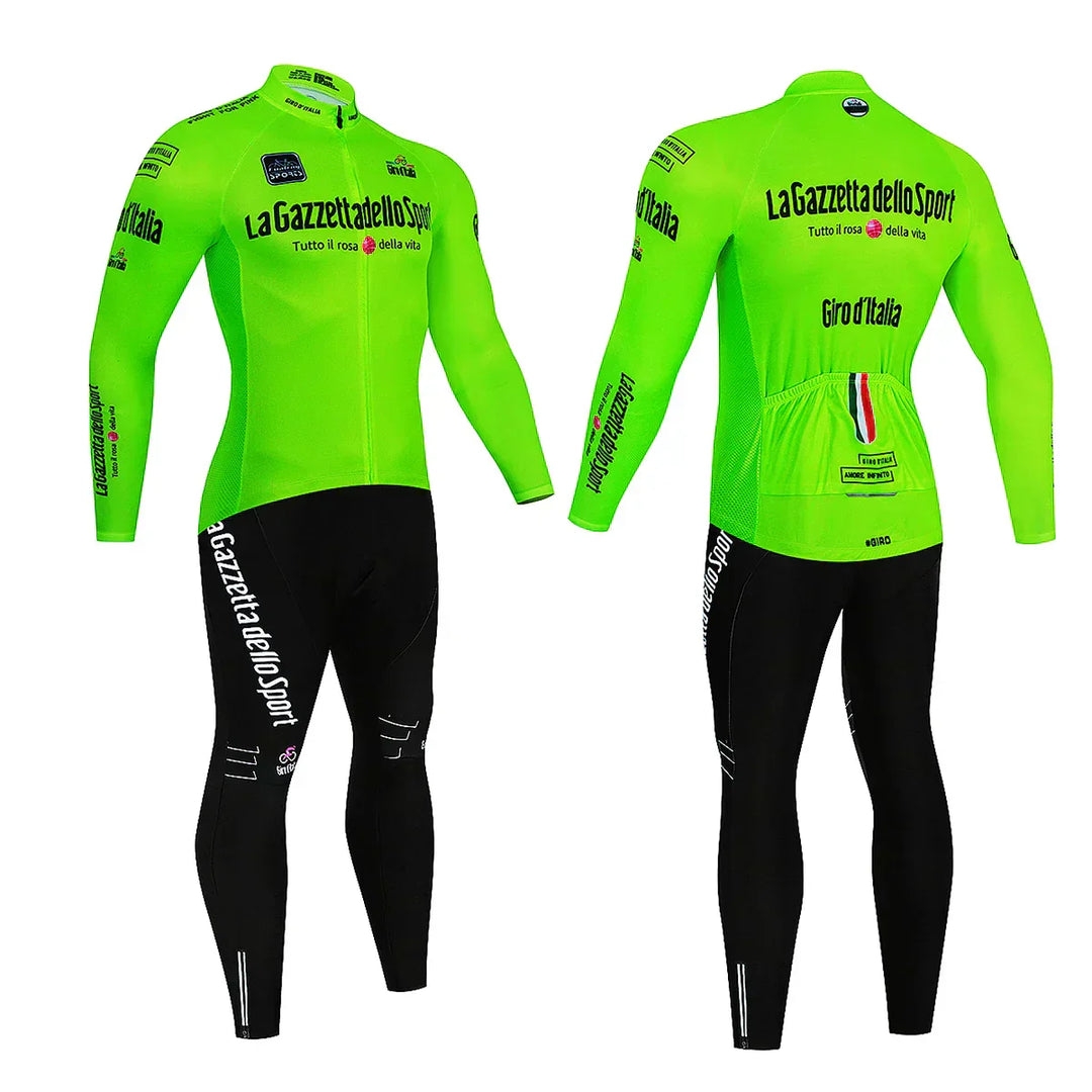 Giro d'Italia - Long-sleeved professional cycling set