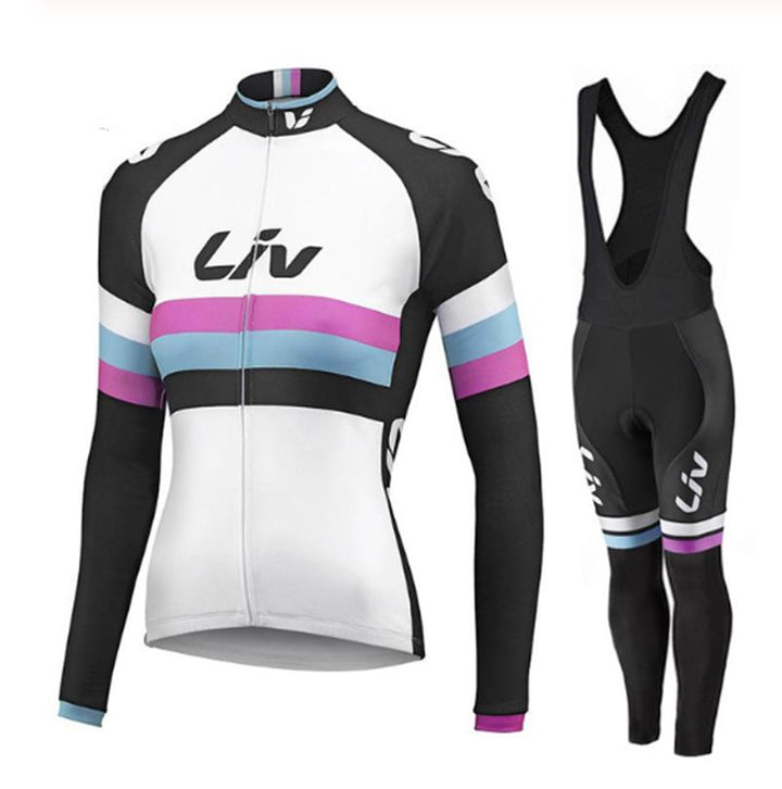 LIV V2 – PRO Women's Winter Cycling Set with Bib Shorts