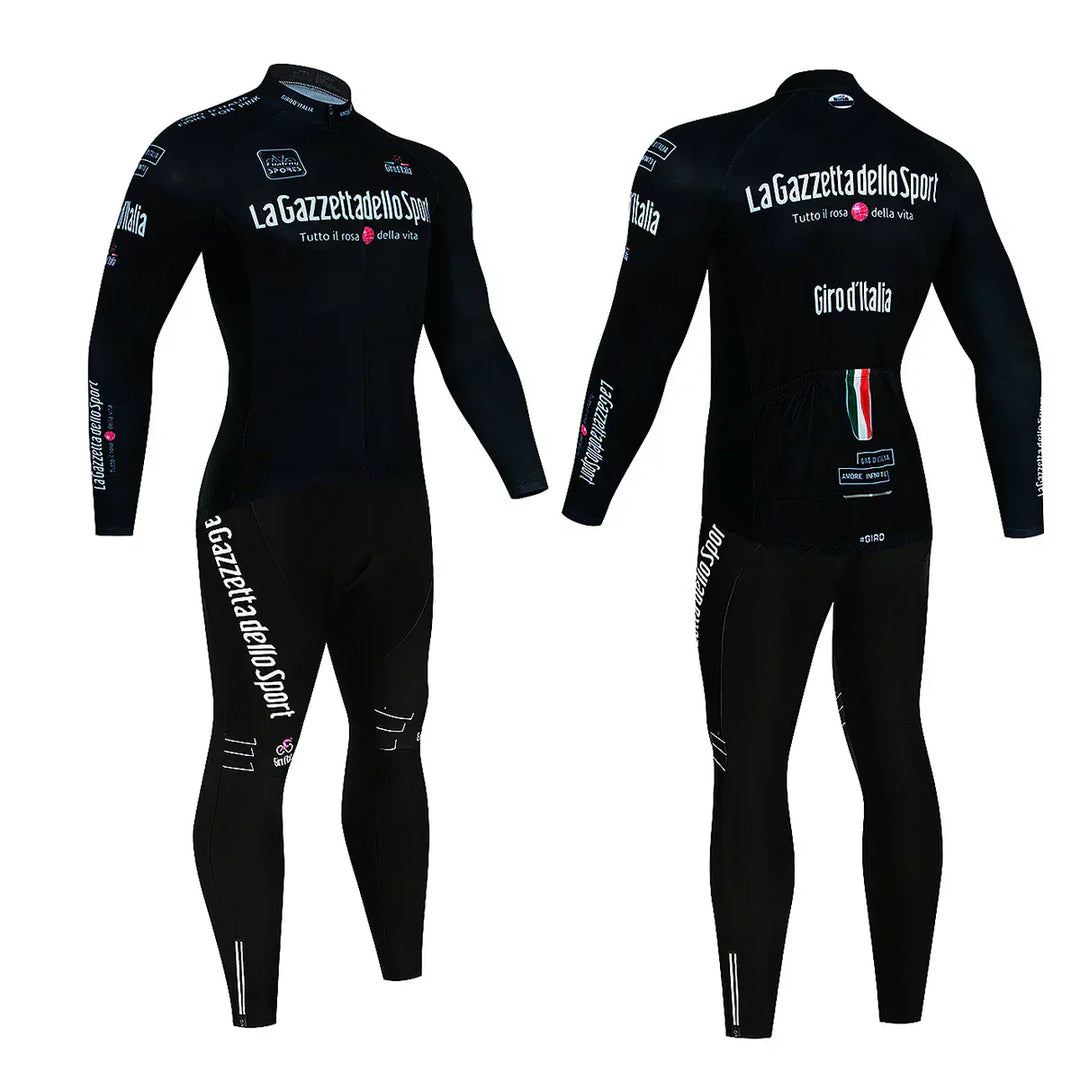 Giro d'Italia - Long-sleeved professional cycling set