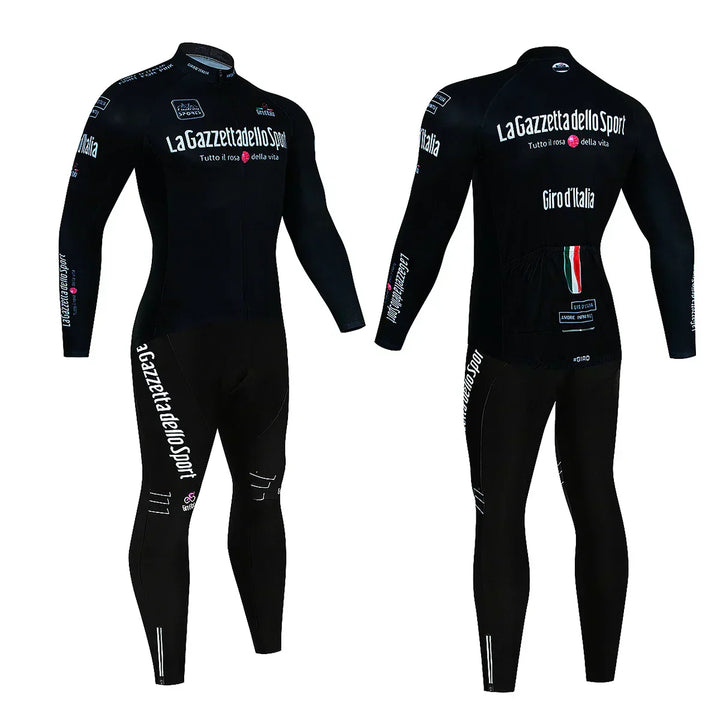Giro d'Italia - Long-sleeved professional cycling set