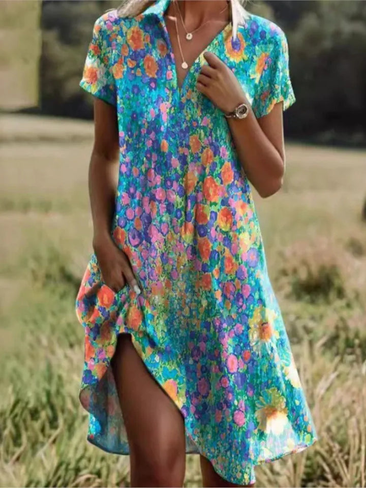 Bloomroam™ Asymmetrical Dress