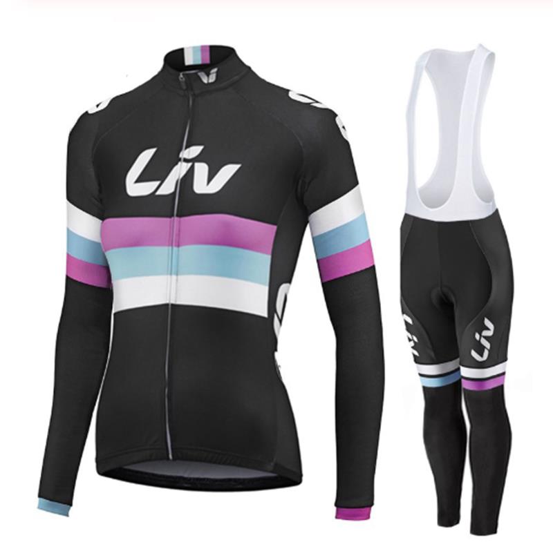 LIV V2 – PRO Women's Winter Cycling Set with Bib Shorts