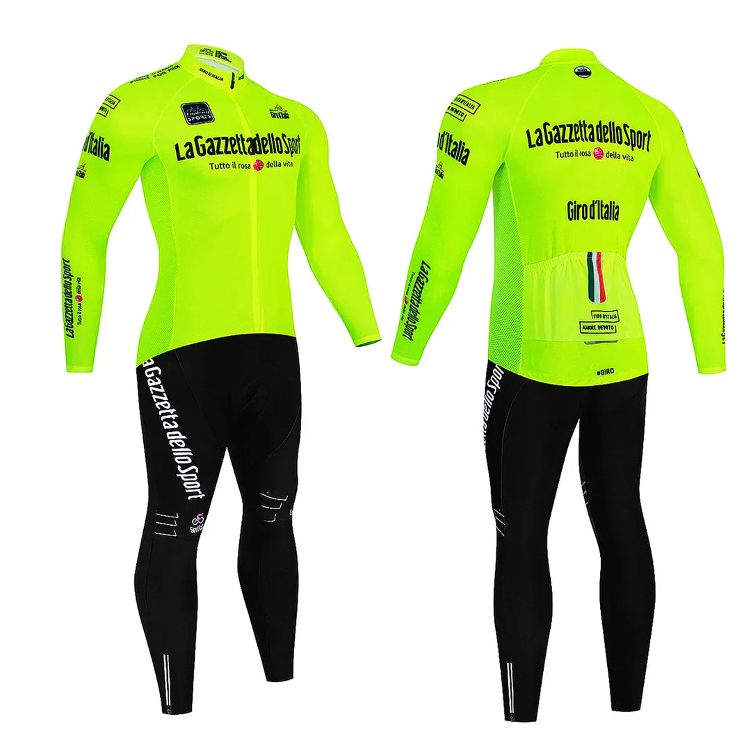 Giro d'Italia - Long-sleeved professional cycling set