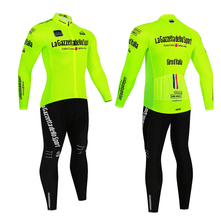 Giro d'Italia - Long-sleeved professional cycling set