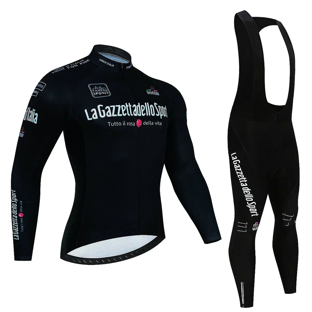 Giro d'Italia - Long-sleeved professional cycling set