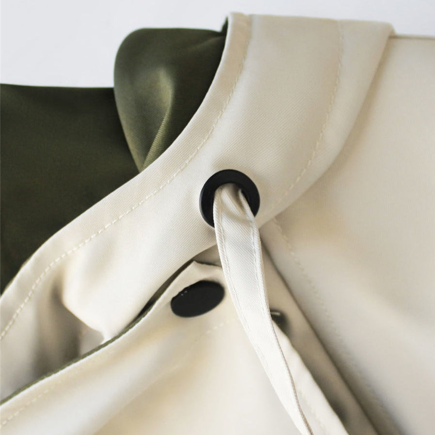 Olivara™ Contrast Hooded Jacket