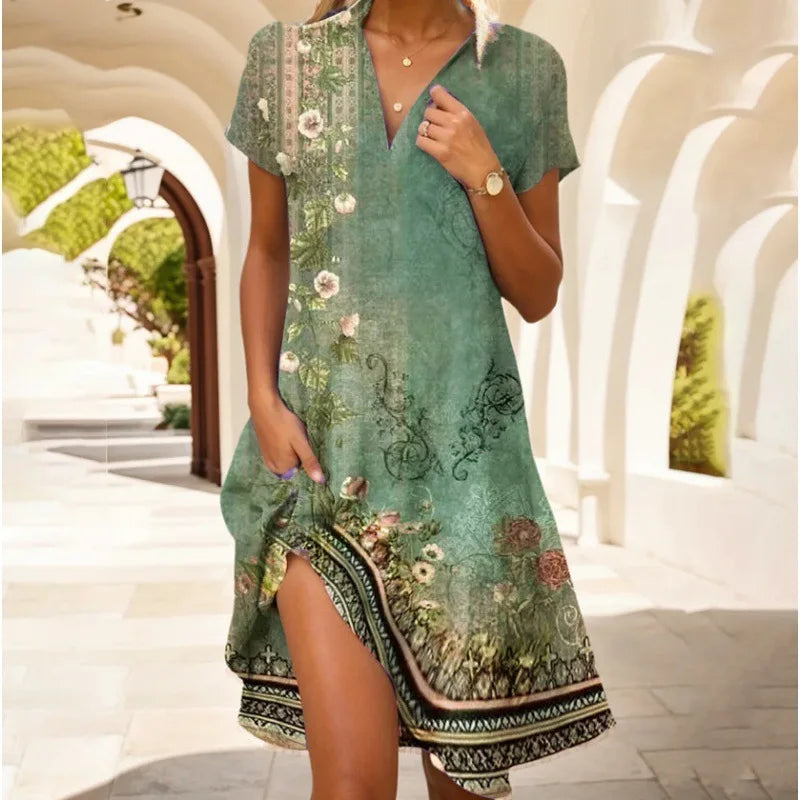 Bloomroam™ Asymmetrical Dress