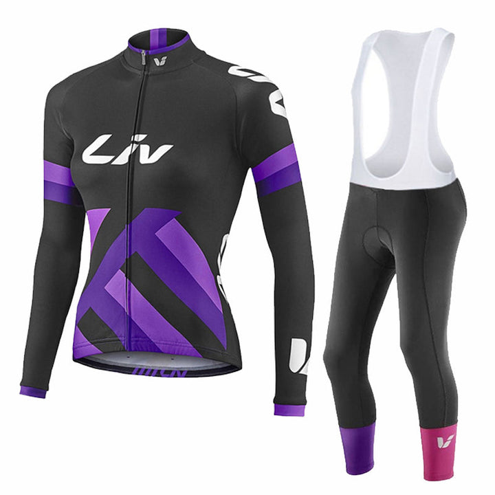LIV V2 – PRO Women's Winter Cycling Set with Bib Shorts
