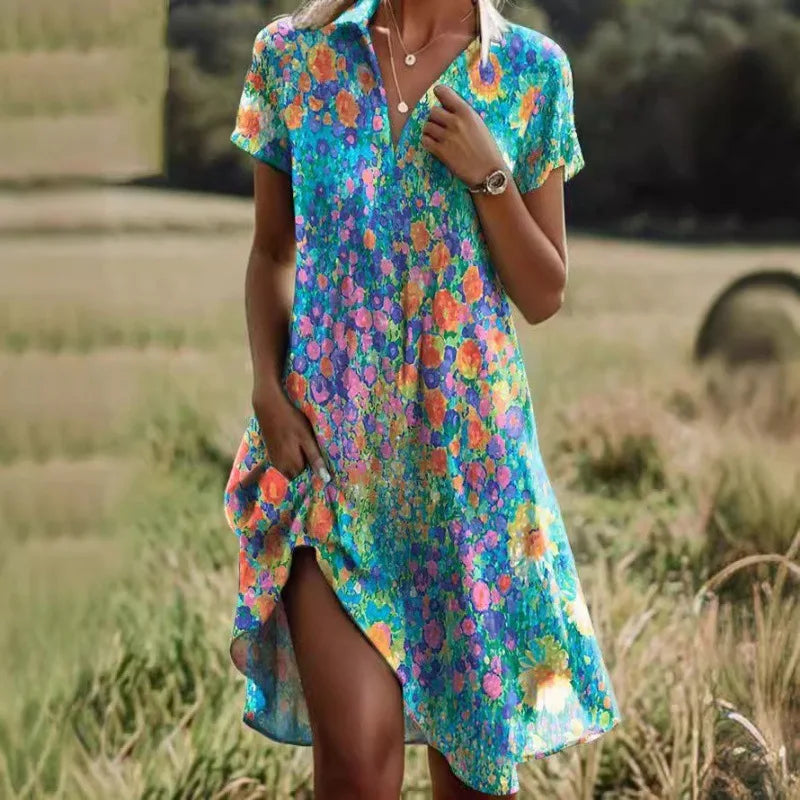 Bloomroam™ Asymmetrical Dress