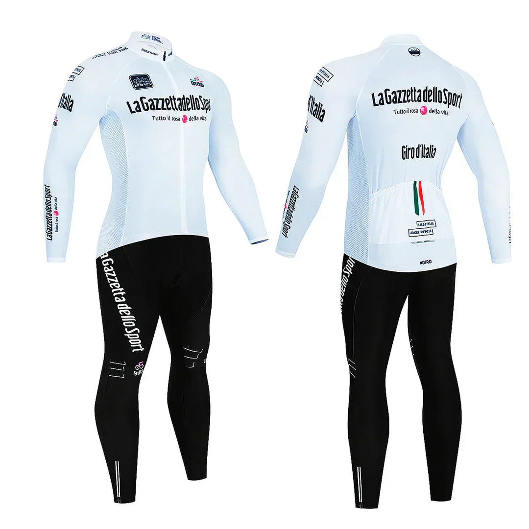 Giro d'Italia - Long-sleeved professional cycling set