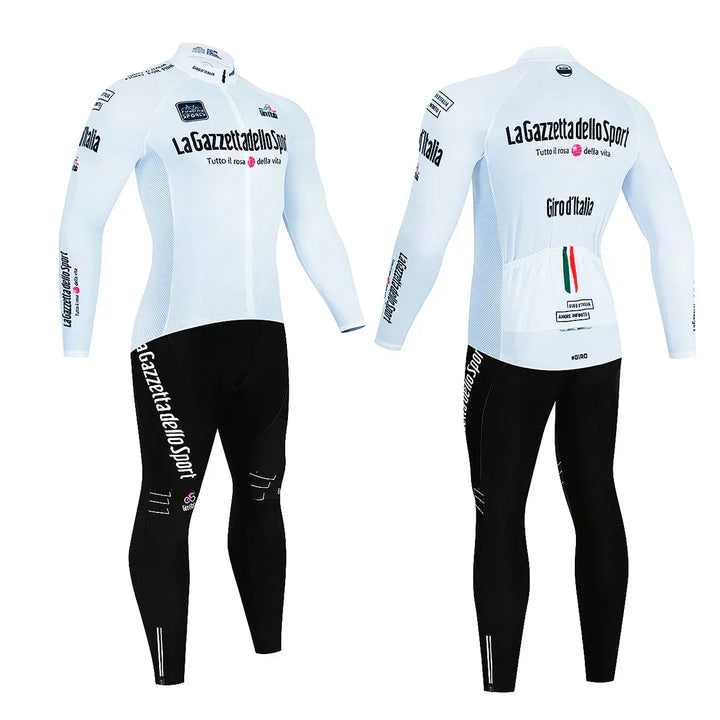 Giro d'Italia - Long-sleeved professional cycling set