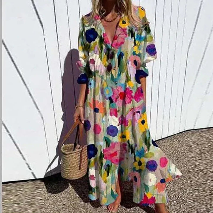 Vivenza™ Carnival Dots Maxi Dress