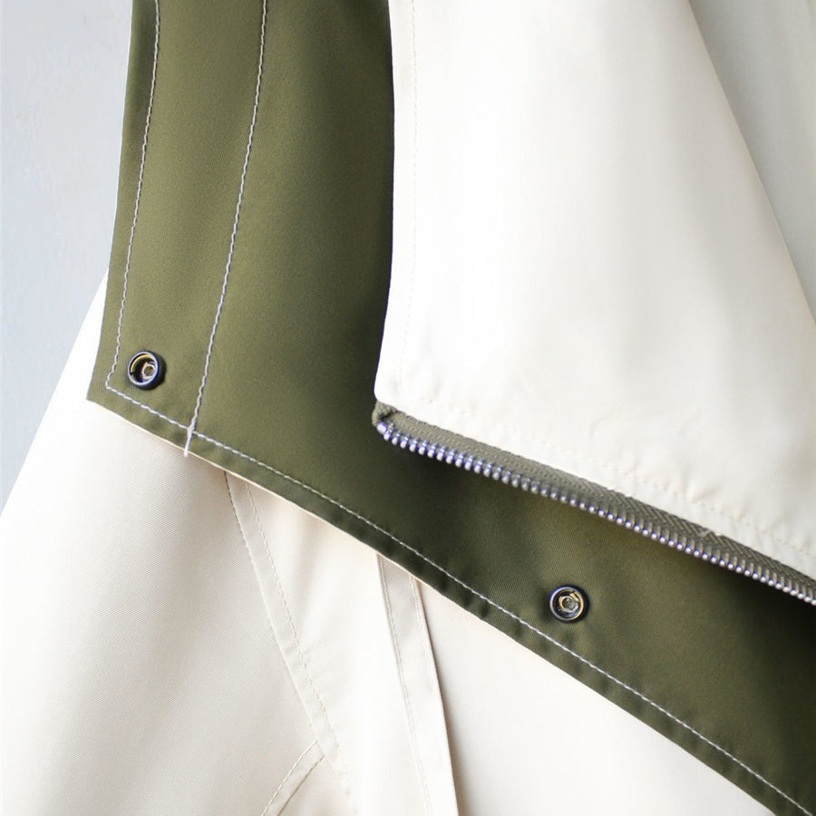 Olivara™ Contrast Hooded Jacket