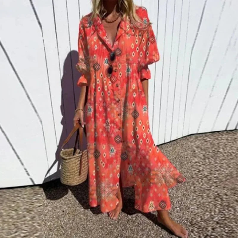 Vivenza™ Carnival Dots Maxi Dress