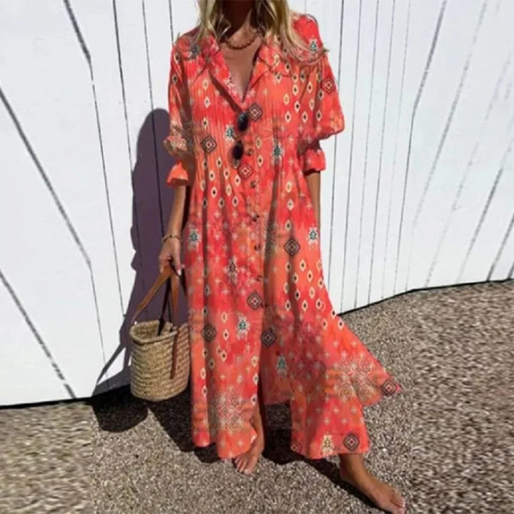 Vivenza™ Carnival Dots Maxi Dress