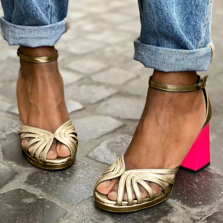 Auroria™ Block Heel Sandals
