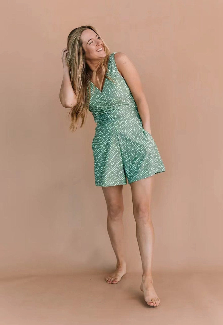 Nalia™ Ruffle Wrap Swimsuit Dress