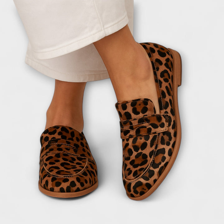 Ravella™ Leopard Loafers