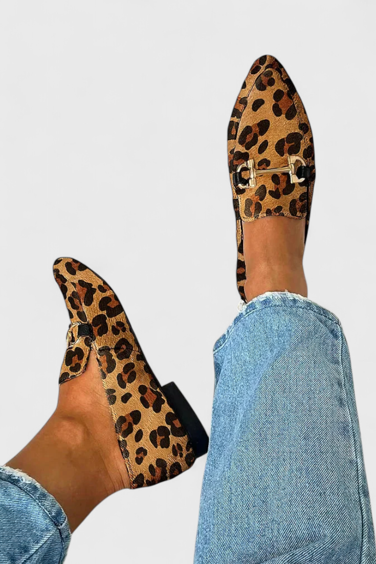 Leondra™ Leopard Loafers